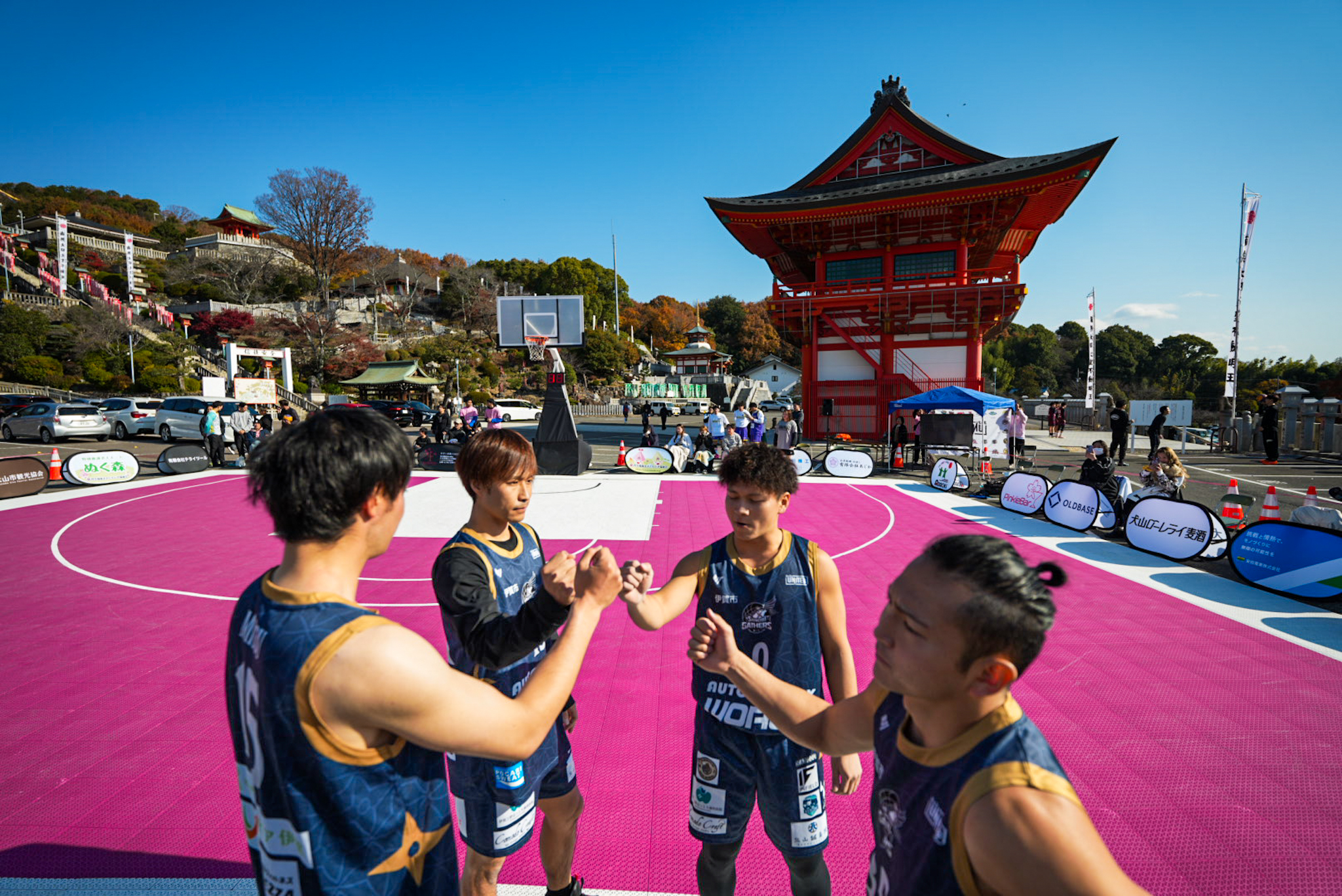 MIE SHINOBI GATHERS 試合会場での撮影